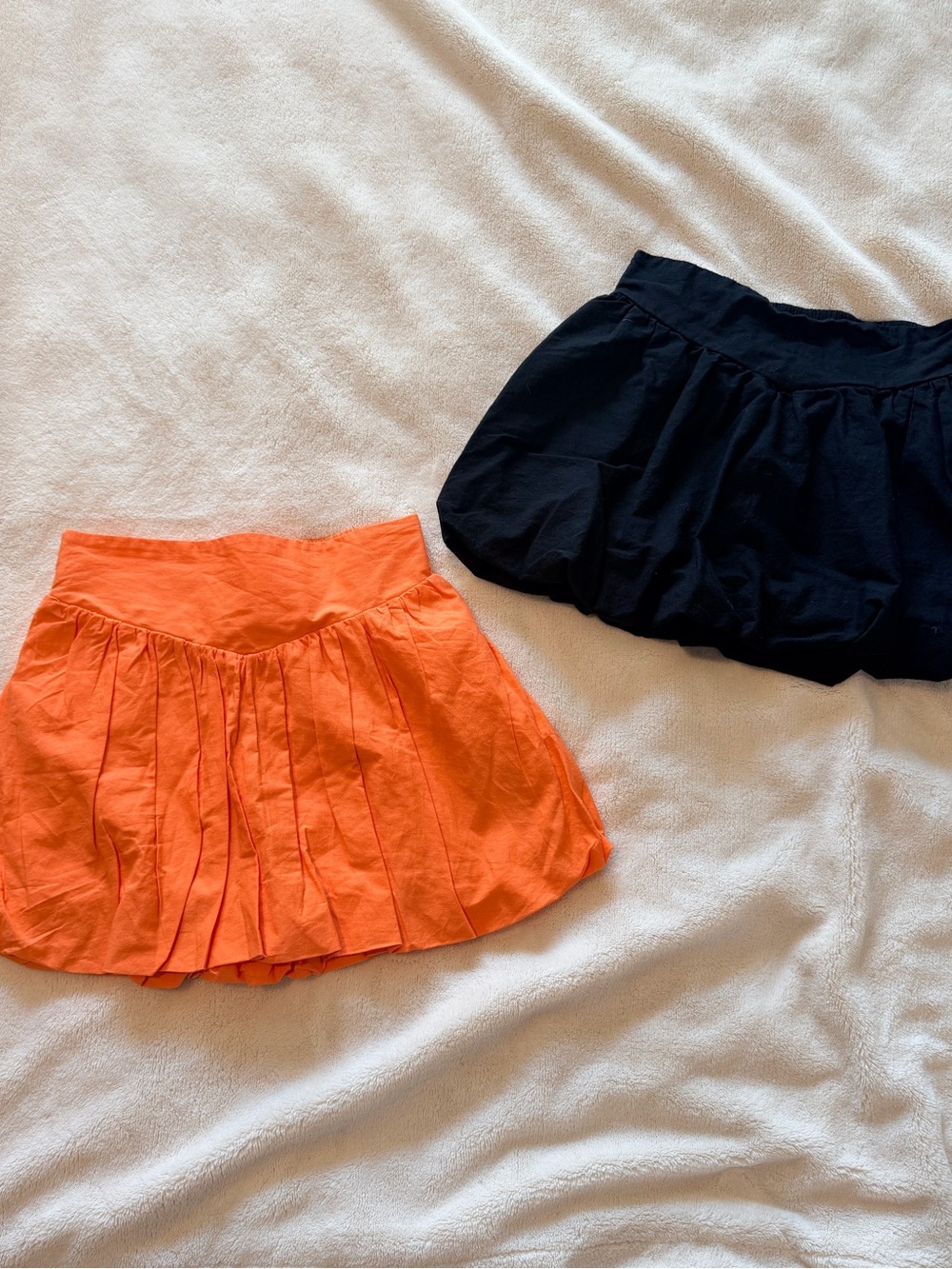 GAP Orange and Black Circle Skirts - Set of 2